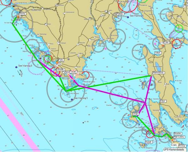 Geplante Route